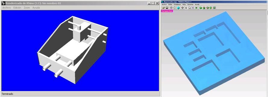 Cabinet and dispenser